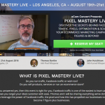 eCom Convert Presents – PIXEL MASTERY LIVE 2016